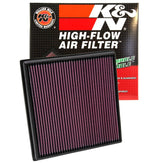K&N 09-12 Chevrolet Cruze / 09-11 Opel Astra J / Vauxhall Astra MK6 Replacement Air Filter K&N Engineering Air Filters - Drop In  AXOPROS