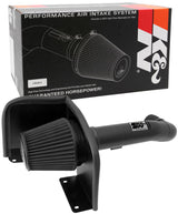 K&N 09-13 Chevy Silverado 1500/Avalanche/Suburban / 09-13 GMC Yukon Black Perf Intake Kit K&N Engineering Cold Air Intakes  AXOPROS