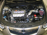 K&N 09 Acura TSX 2.4L Silver Typhoon Intake K&N Engineering Cold Air Intakes  AXOPROS