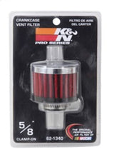 K&N 0.625 inch ID 2 inch OD 1.5 inch H Clamp On Crankcase Vent Filter K&N Engineering Air Filters - Universal Fit  AXOPROS