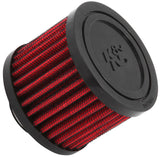 K&N 1 inch ID 3 inch OD 2.375 inch H Rubber Base Crankcase Vent Filter K&N Engineering Air Filters - Universal Fit  AXOPROS