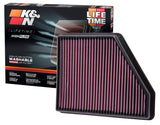 K&N 10 Chevy Camaro 3.6/6.2L Drop In Air Filter K&N Engineering Air Filters - Drop In  AXOPROS