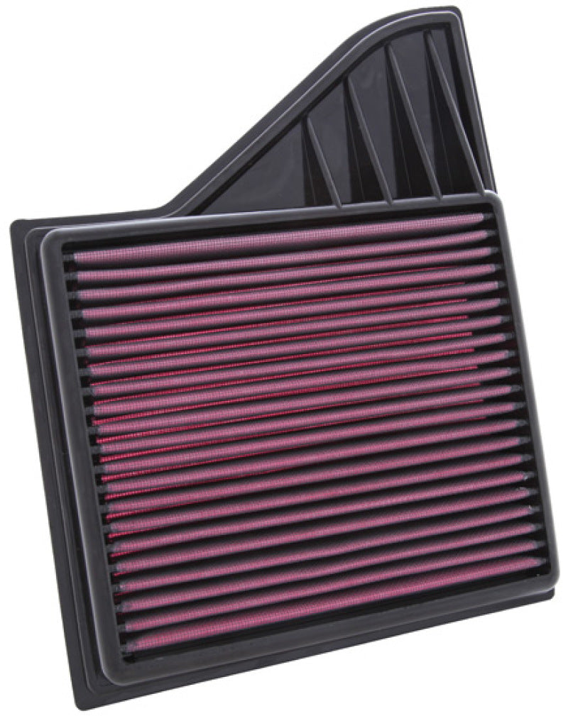 K&N 10 Ford Mustang GT 4.6L-V8 Drop In Air Filter K&N Engineering Air Filters - Drop In  AXOPROS