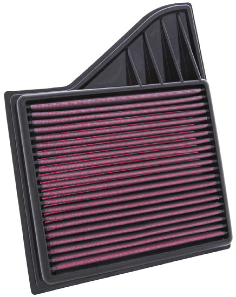 K&N 10 Ford Mustang GT 4.6L-V8 Drop In Air Filter K&N Engineering Air Filters - Drop In  AXOPROS