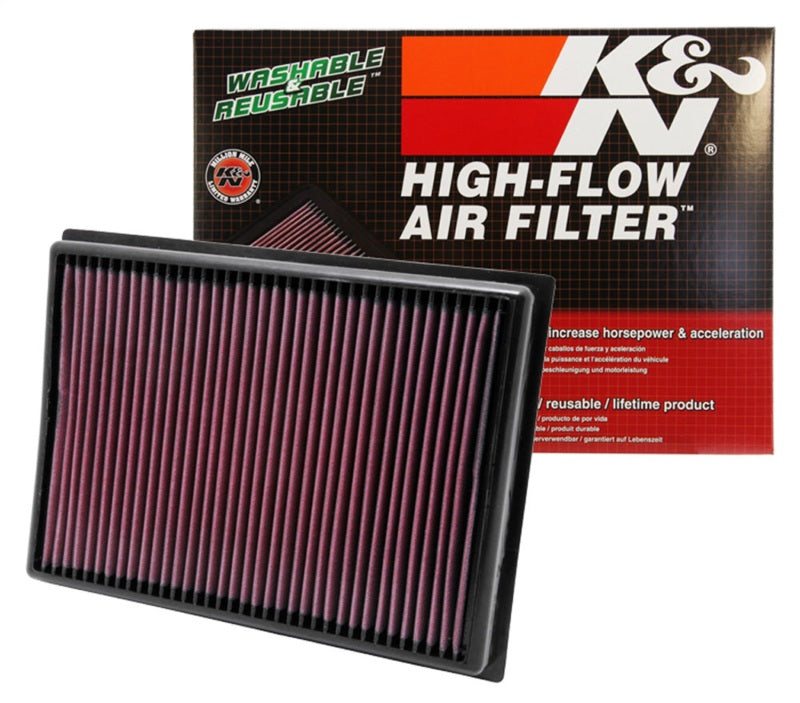 K&N 10 Toyota 4 Runner 4.0L V6 / 2010 FJ Cruiser 4.0L-V6 Drop In Air Filter K&N Engineering Air Filters - Drop In  AXOPROS