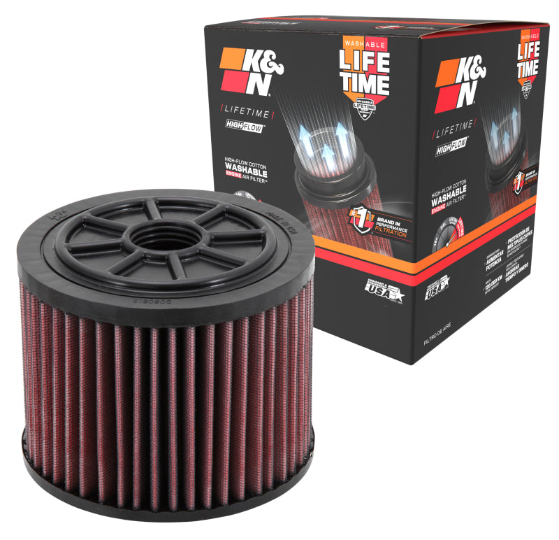 K&N  11-13  Audi A6 0L L4 Replacement Air Filter K&N Engineering Air Filters - Drop In  AXOPROS