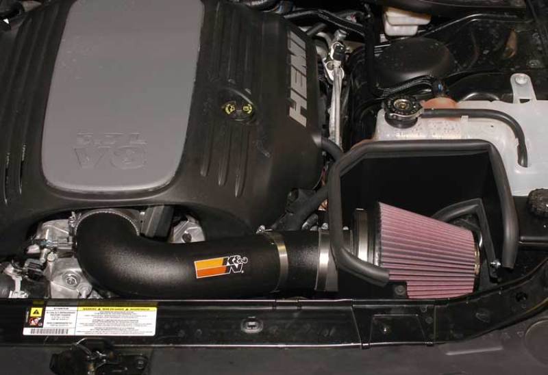 K&N 11-13 Dodge Charger/Challenger / 11-13 Chrysler 300C V8-5.7L Aircharger Performance Intake K&N Engineering Cold Air Intakes  AXOPROS