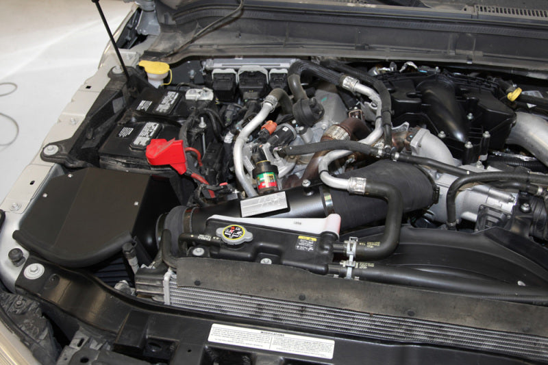 K&N 11-13 Ford F250/F350/F450/F550 Super Duty 6.7L V8 DSL Black Performance Intake Kit K&N Engineering Cold Air Intakes  AXOPROS