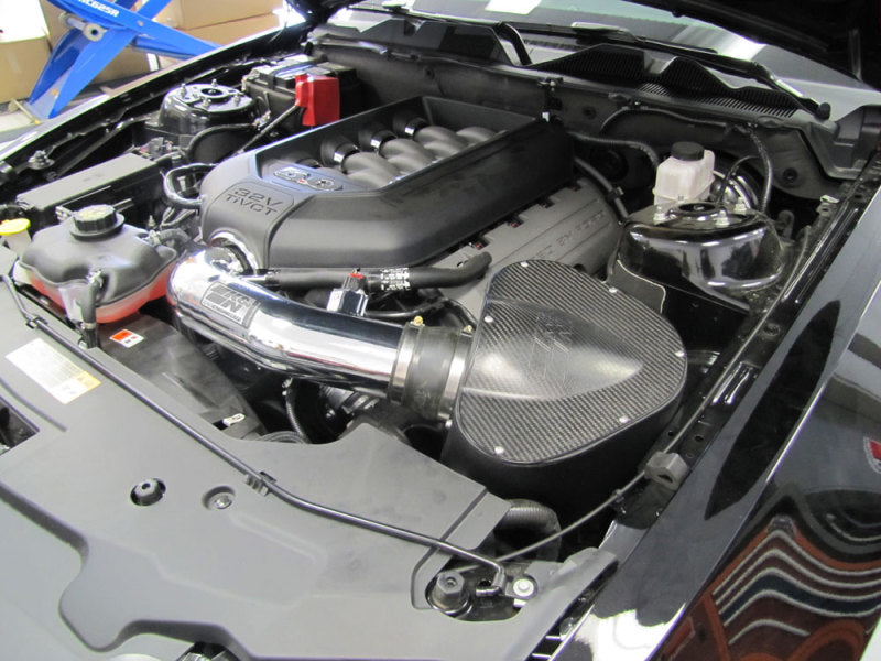 K&N 11-13 Ford Mustang GT 5.0L V8 Typhoon Peformance Intake K&N Engineering Cold Air Intakes  AXOPROS