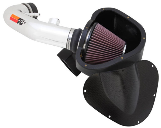 K&N 11-13 Ford Mustang GT 5.0L V8 Typhoon Peformance Intake K&N Engineering Cold Air Intakes  AXOPROS