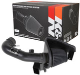 K&N 11-14 Ford Mustang GT 5.0L V8 Black Performance Intake Kit K&N Engineering Cold Air Intakes  AXOPROS