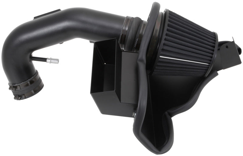 K&N 11-14 Ford Mustang GT 5.0L V8 Black Performance Intake Kit K&N Engineering Cold Air Intakes  AXOPROS