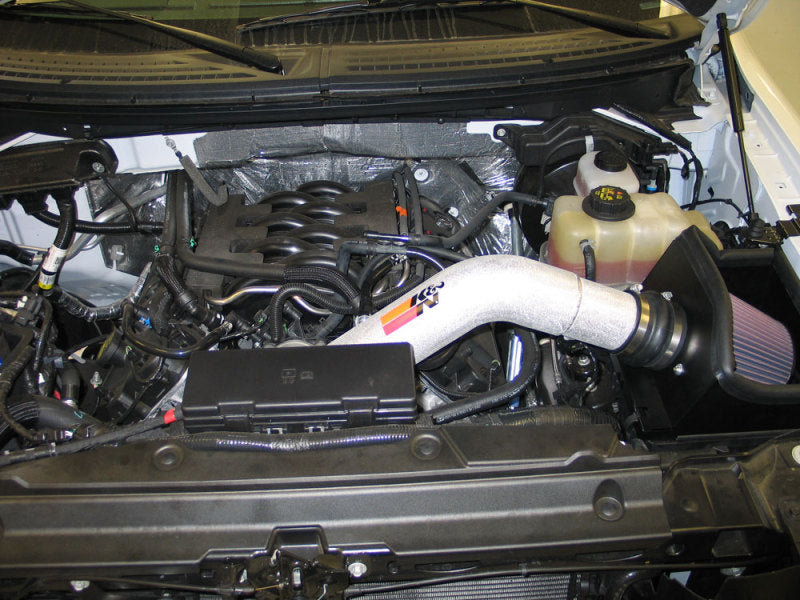 K&N 11 Ford F150 5.0L V8 F/I High Flow Performance Intake Kit K&N Engineering Cold Air Intakes  AXOPROS
