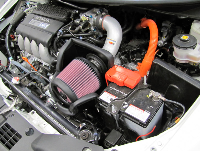K&N 11 Honda CR-Z 1.5L L4 Silver Typhoon Short Ram Intake K&N Engineering Cold Air Intakes  AXOPROS