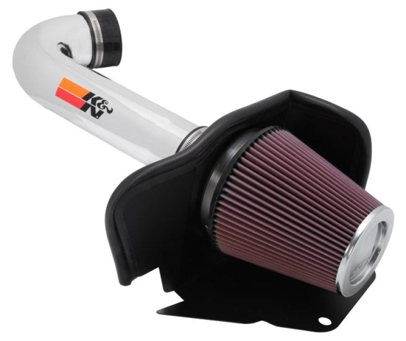 K&N 11 Jeep Grand Cherokee 5.7L V8 / 11 Dodge Durango 5.7L V8 High Flow Performance Intake Kit K&N Engineering Cold Air Intakes  AXOPROS