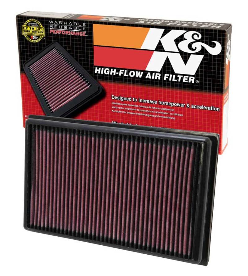 K&N 12-13 Chevrolet Impala 3.6L V6 Replacement Air Filter K&N Engineering Air Filters - Drop In  AXOPROS