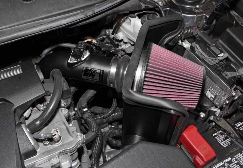 K&N 12-13 Toyota Camry 2.5L Black Typhoon Cold-Air Intake K&N Engineering Cold Air Intakes  AXOPROS
