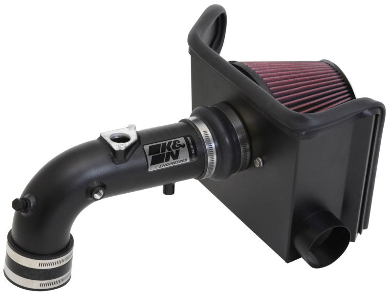 K&N 12-13 Toyota Camry 2.5L Black Typhoon Cold-Air Intake K&N Engineering Cold Air Intakes  AXOPROS