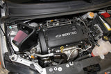 K&N 12 Chevy Sonic 1.8L Silver Typhoon Cold Air Intake K&N Engineering Cold Air Intakes  AXOPROS