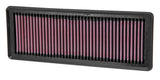 K&N 12 Fiat 500 Abarth 1.4L Replacement Air Filter K&N Engineering Air Filters - Drop In  AXOPROS