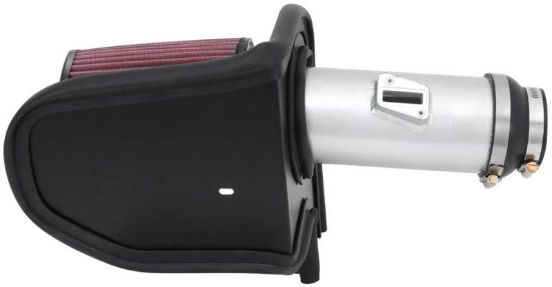 K&N 13-14 Honda Accord 3.5L V6 69 Series Typhoon Air Intake System - Silver Cold Air Intake Kit K&N Engineering Cold Air Intakes  AXOPROS