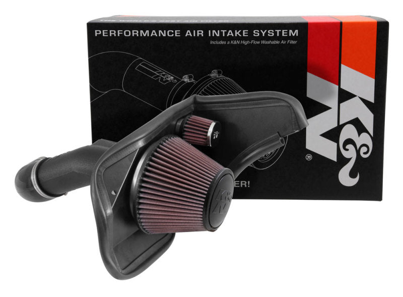 K&N 13-15 Cadillac ATS V6-3.6L F/I AirCharger Performance Intake K&N Engineering Cold Air Intakes  AXOPROS