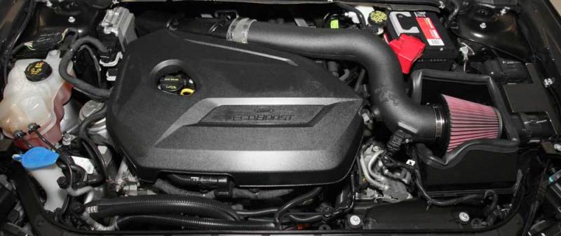 K&N 13-15 Ford Fusion 1.6L EcoBoost Air Charger Performance Intake K&N Engineering Cold Air Intakes  AXOPROS