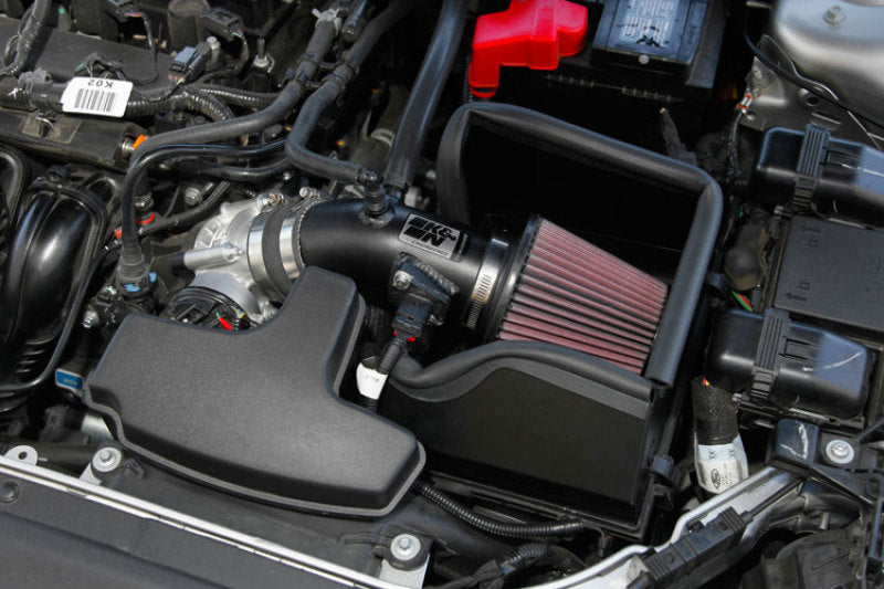 K&N 13-18 Ford Fusion 2.5L Typhoon Cold Air Intake K&N Engineering Cold Air Intakes  AXOPROS
