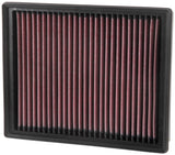 K&N 13 Ford Fusion 2.0L L4 Replacement Air Filter K&N Engineering Air Filters - Drop In  AXOPROS