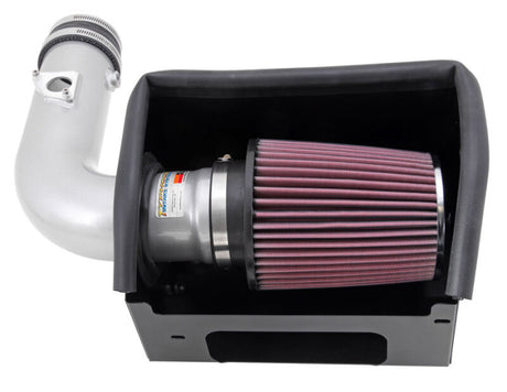 K&N 13 Subaru BRZ 2.0L / 13 Scion FR-S 2.0L Silver 69 Series Typhoon Intake K&N Engineering Cold Air Intakes  AXOPROS