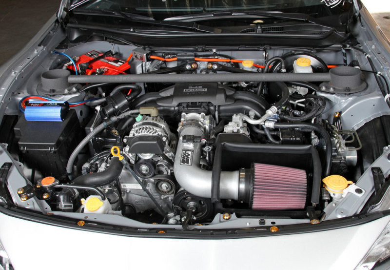 K&N 13 Subaru BRZ 2.0L / 13 Scion FR-S 2.0L Silver 69 Series Typhoon Intake K&N Engineering Cold Air Intakes  AXOPROS