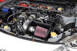 K&N 13 Subaru BRZ 2.0L / 13 Scion FR-S 2.0L Silver 69 Series Typhoon Intake K&N Engineering Cold Air Intakes  AXOPROS