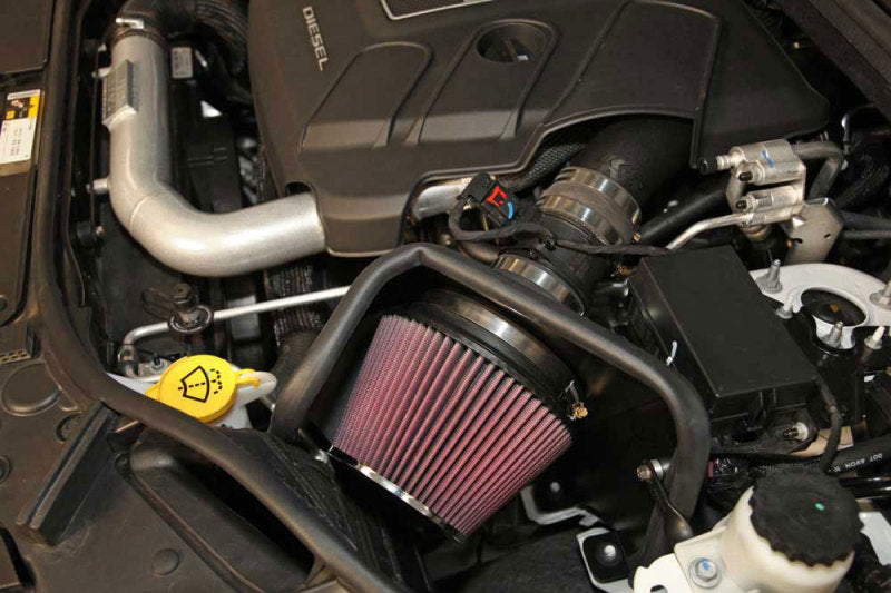 K&N 14-15 Jeep Grand Cherokee 3.0L V6 Turbo Diesel Performance Intake Kit K&N Engineering Cold Air Intakes  AXOPROS