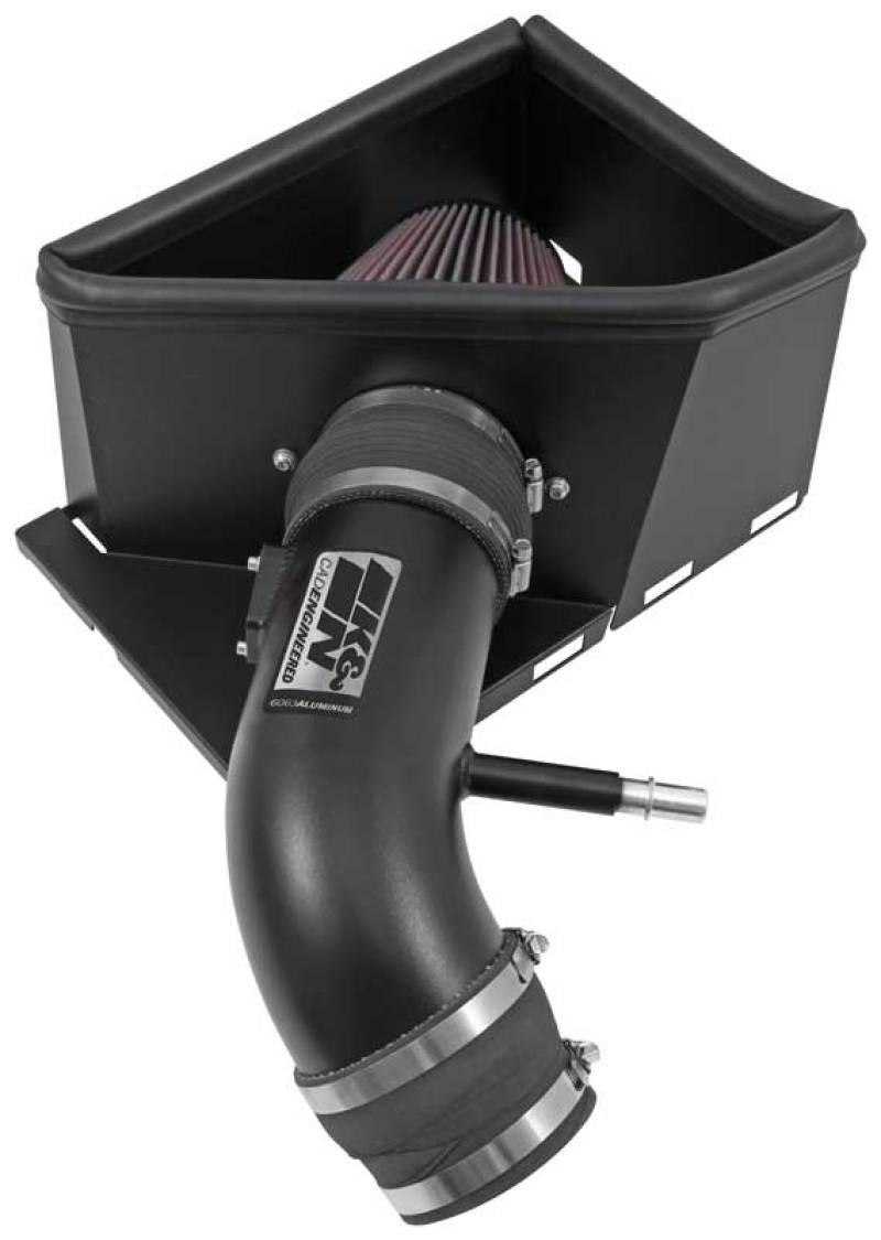 K&N 14-15 Ram 2500/3500 6.4L V8 High Flow Performance Intake Kit K&N Engineering Cold Air Intakes  AXOPROS