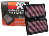 K&N 15-17 Audi A1 L3-1.0L F/l - Replacement Drop In Air Filter K&N Engineering Air Filters - Drop In  AXOPROS