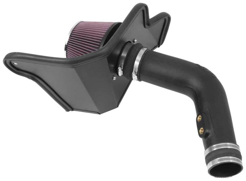 K&N 15-17 Ford Mustang 3.7L V6 F/I Performance Intake Kit K&N Engineering Cold Air Intakes  AXOPROS