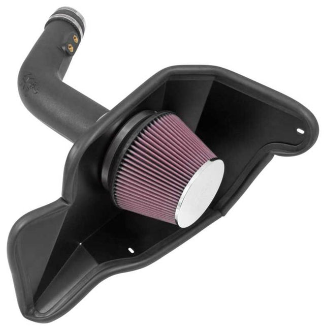 K&N 15-17 Ford Mustang 3.7L V6 F/I Performance Intake Kit K&N Engineering Cold Air Intakes  AXOPROS
