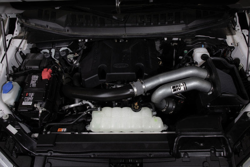 K&N 15-23 Ford F-150 (Incl. Raptor) 2.7L/3.5L V6 Performance Air Intake System K&N Engineering Cold Air Intakes  AXOPROS