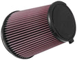 K&N 16-17 Ford Mustang Shelby V8-5.2L F/l Replacement Drop In Air Filter K&N Engineering Air Filters - Drop In  AXOPROS