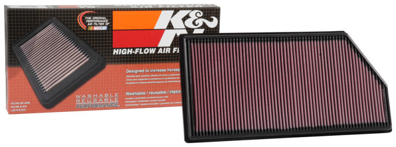 K&N 16-18 Mercedes Benz E200d L4-2.0L Diesel Drop In Air Filter K&N Engineering Air Filters - Drop In  AXOPROS
