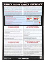 K&N 16-19 BMW 750i L6-4.4L F/I Replacement Drop In Air Filter K&N Engineering Air Filters - Drop In  AXOPROS