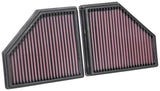 K&N 16-19 BMW 750i L6-4.4L F/I Replacement Drop In Air Filter K&N Engineering Air Filters - Drop In  AXOPROS