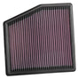 K&N 17-18 Chrysler Pacifica V6 3.6L F/I Replacement Drop In Air Filter K&N Engineering Air Filters - Drop In  AXOPROS