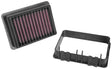 K&N 17-19 KTM 125 Duke 125 / KTM 250 Duke 249 / KTM 390 Duke 373 Replacement Drop In Air Filter K&N Engineering Air Filters - Direct Fit  AXOPROS