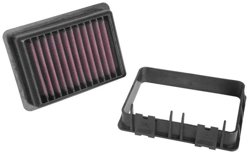 K&N 17-19 KTM 125 Duke 125 / KTM 250 Duke 249 / KTM 390 Duke 373 Replacement Drop In Air Filter K&N Engineering Air Filters - Direct Fit  AXOPROS