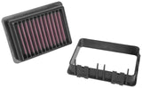 K&N 17-19 KTM 125 Duke 125 / KTM 250 Duke 249 / KTM 390 Duke 373 Replacement Drop In Air Filter K&N Engineering Air Filters - Direct Fit  AXOPROS