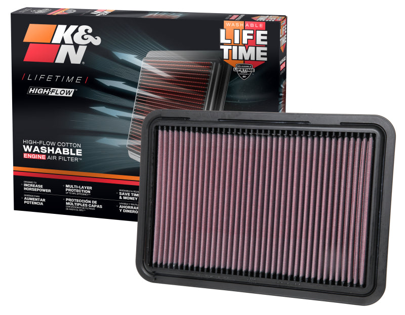 K&N 17-19 SUZUKI SWIFT V L4-1.4L F/I Drop In Air Filter K&N Engineering Air Filters - Drop In  AXOPROS