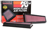 K&N 17-20 Mercedes Benz E63 V8-4.0L F/I Replacement Drop In Air Filter K&N Engineering Air Filters - Drop In  AXOPROS