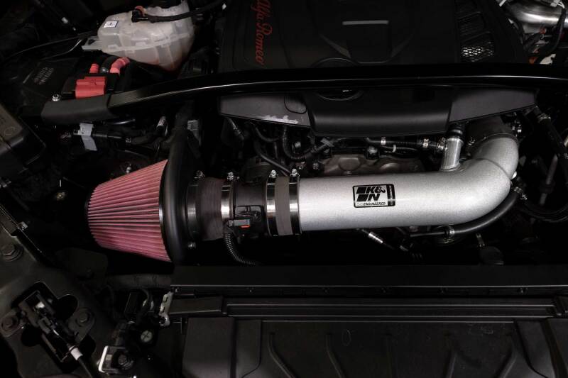 K&N 17-22 Alfa Romeo Giulia / 17-22 Alfa Romeo Stelvio Performance Air Intake System K&N Engineering Cold Air Intakes  AXOPROS