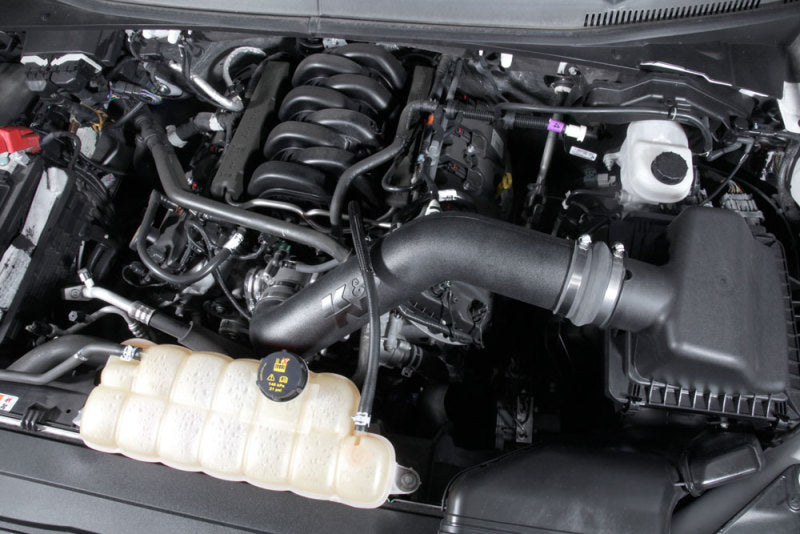 K&N 18-19 Ford F150 V8-5.0L Performance Intake Kit K&N Engineering Cold Air Intakes  AXOPROS